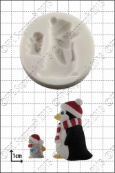 'Penguins' Silicone Mould